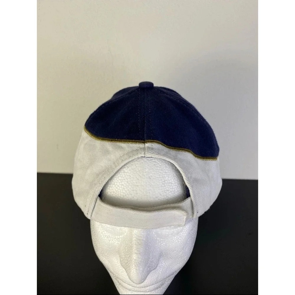 TITLIS Engelberg Cosmos Hat OS Blue White Gold Embroidery Switzerland Polydono